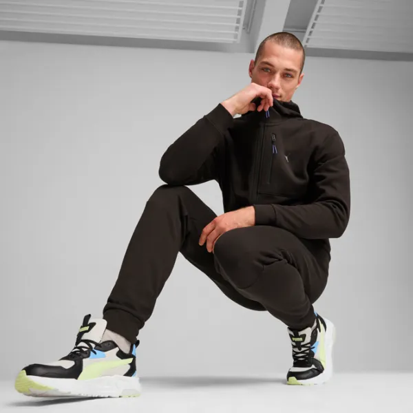 Hanorac pentru bărbați Puma Open Road Full-Zip Hoodie Dk  Drept / Black photo 8