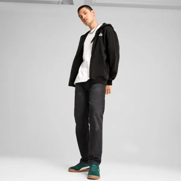Hanorac pentru bărbați Puma Power Graphic Full-Zip Hoodie Fl  Drept / Black photo 5