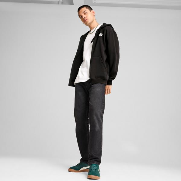 Hanorac pentru bărbați Puma Power Graphic Full-Zip Hoodie Fl  Drept / Black photo 5