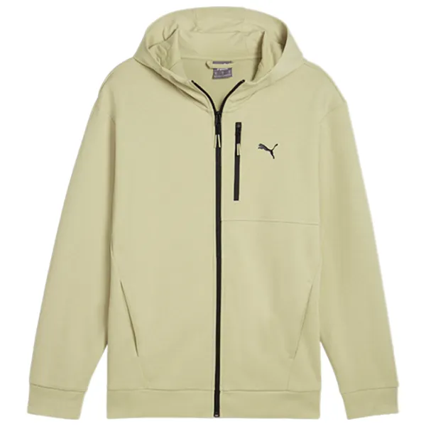 Hanorac pentru bărbați Puma Open Road Full-Zip Hoodie Dk  Drept / Light Green photo 1
