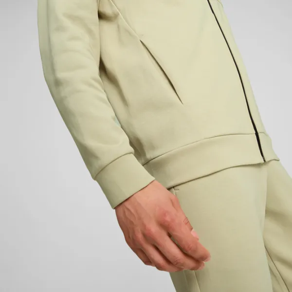 Hanorac pentru bărbați Puma Open Road Full-Zip Hoodie Dk  Drept / Light Green photo 12