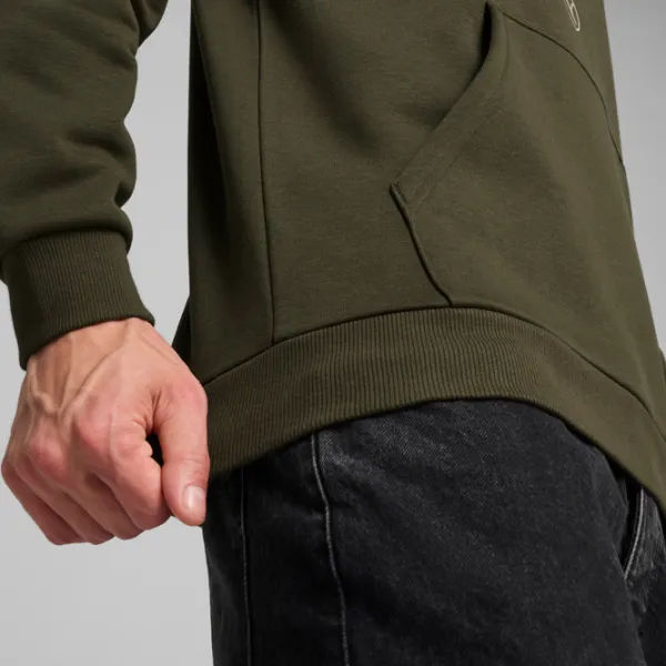 Толстовка для мужчин Puma Power Graphic Hoodie Fl  Прямой / Dark Olive photo 7