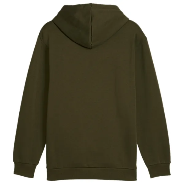 Hanorac pentru bărbați Puma Power Graphic Hoodie Fl  Drept / Dark Olive photo 2