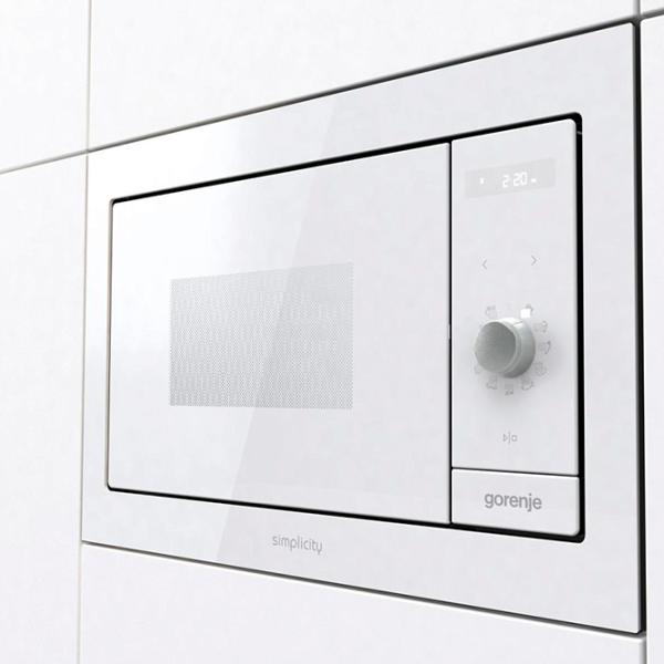 Cuptor cu microunde Gorenje BM235G1SYW Încorporabil / 900 W / White photo 3