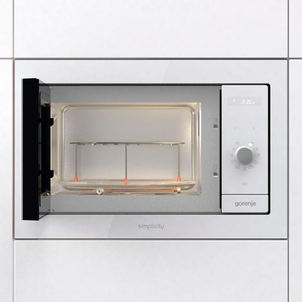 Cuptor cu microunde Gorenje BM235G1SYW Încorporabil / 900 W / White photo 4