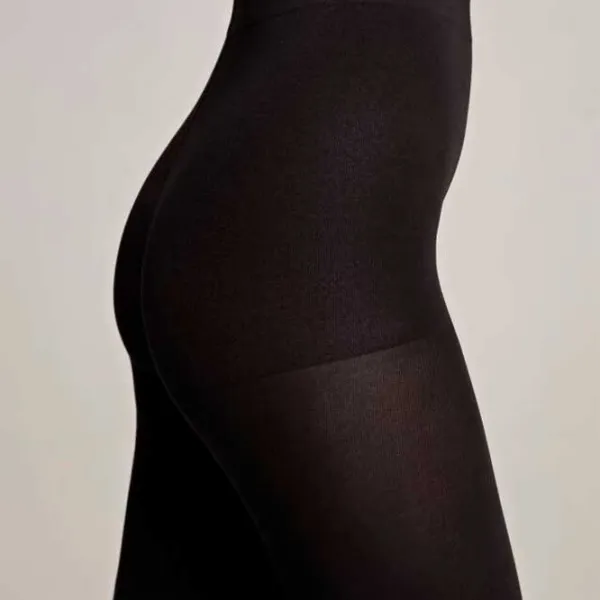 Colanți pentru femei Conte VELOUR_100 5 / Black photo 3