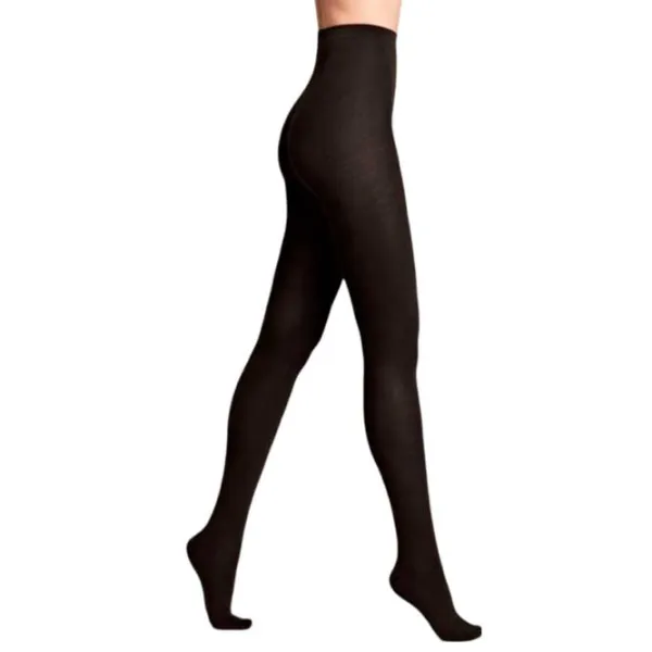 Colanți pentru femei Conte COTTON_150 3 / Black photo 1