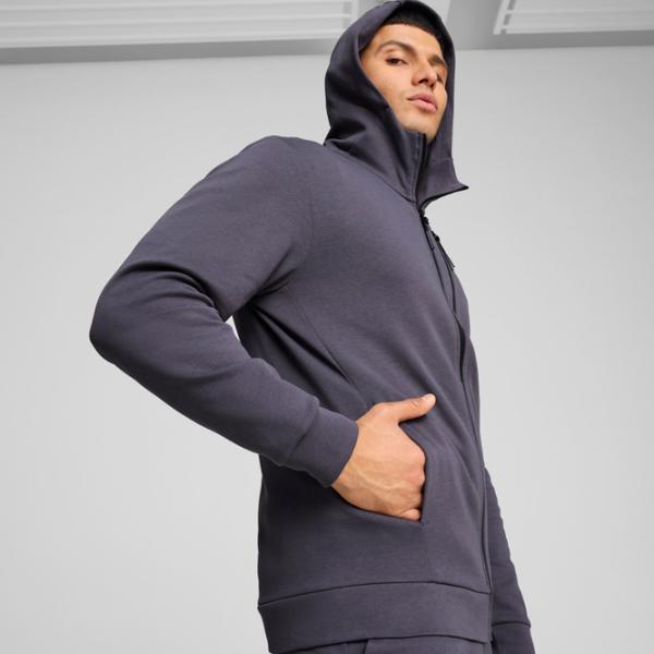Hanorac pentru bărbați Puma Open Road Full-Zip Hoodie Dk  Drept / Purple-Gray photo 12 Hanorac pentru bărbați Puma Open Road Full-Zip Hoodie Dk  Drept / Purple-Gray photo 12