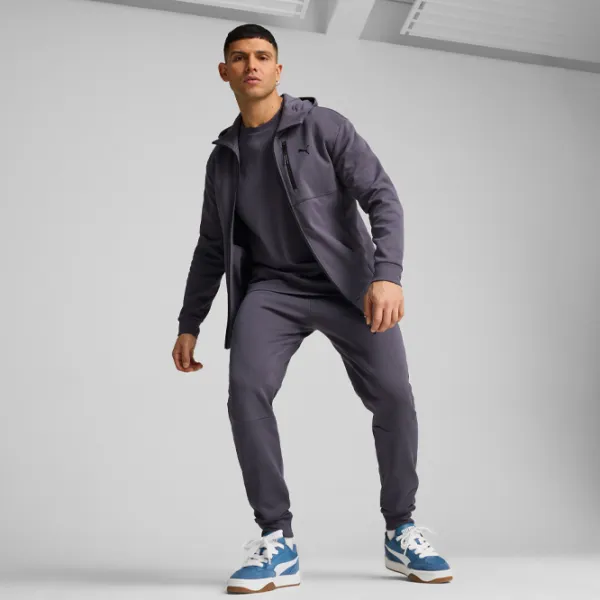 Hanorac pentru bărbați Puma Open Road Full-Zip Hoodie Dk  Drept / Purple-Gray photo 8