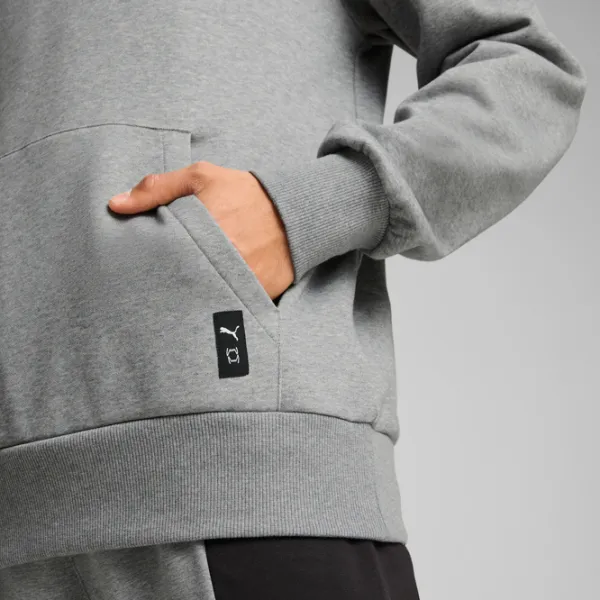 Hanorac pentru bărbați Puma Posterize 2.0  Drept / Gray photo 12 Hanorac pentru bărbați Puma Posterize 2.0  Drept / Gray photo 12