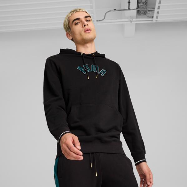 Толстовка для мужчин Puma Classics Play Paris  Прямой / Черный photo 2