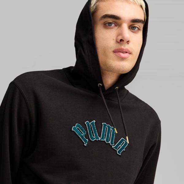 Толстовка для мужчин Puma Classics Play Paris  Прямой / Черный photo 11