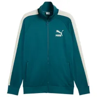 Толстовка для мужчин Puma T7 Iconic Track Jacket (S) Pt  Прямой / Cold Green