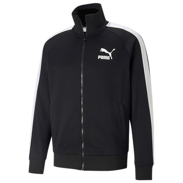 Hanorac pentru bărbați Puma Iconic T7 Track Jacket Pt  Drept / Black photo 1 Hanorac pentru bărbați Puma Iconic T7 Track Jacket Pt  Drept / Black photo 1