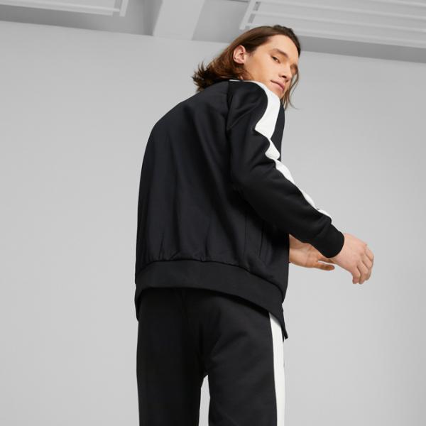 Hanorac pentru bărbați Puma Iconic T7 Track Jacket Pt  Drept / Black photo 7 Hanorac pentru bărbați Puma Iconic T7 Track Jacket Pt  Drept / Black photo 7