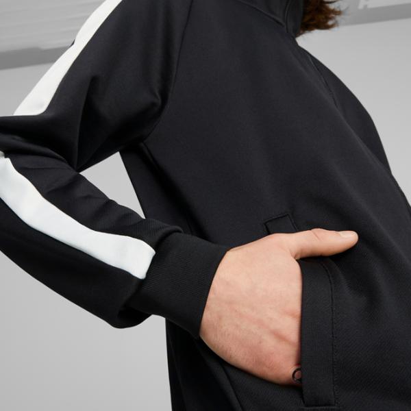 Hanorac pentru bărbați Puma Iconic T7 Track Jacket Pt  Drept / Black photo 10 Hanorac pentru bărbați Puma Iconic T7 Track Jacket Pt  Drept / Black photo 10