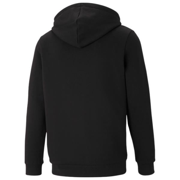 Hanorac pentru bărbați Puma Ess Big Logo Fz Hoodie Fl  Drept / Black photo 2