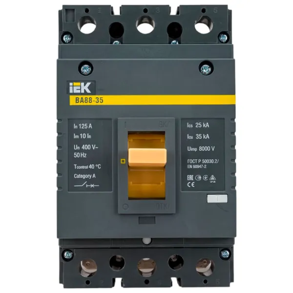 Întrerupător automat IEK SVA30-3-0125 Modulară / 100 A photo 2 Întrerupător automat IEK SVA30-3-0125 Modulară / 100 A photo 2