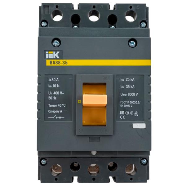 Întrerupător automat IEK SVA30-3-0080 Putere / 80 A photo 2 Întrerupător automat IEK SVA30-3-0080 Putere / 80 A photo 2