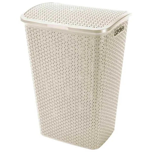 Coș pentru rufe Curver My Style 55 l / Plastic / Cream  photo 1