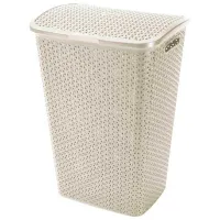 Корзина для белья Curver My Style 55 л / Пластик / Кремовый 