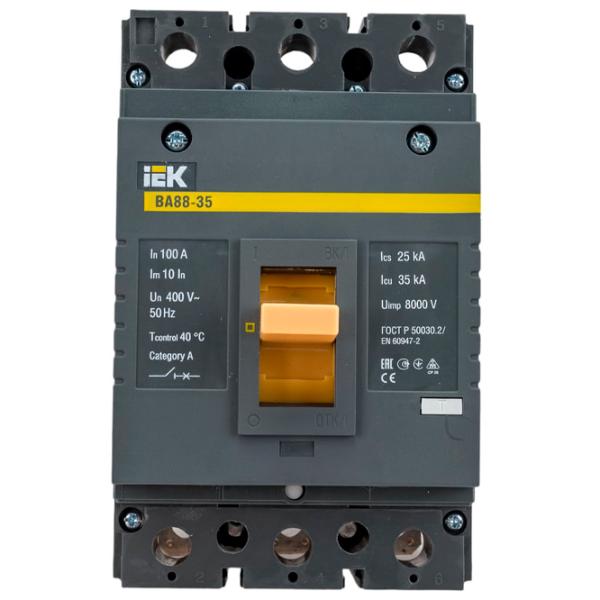 Întrerupător automat IEK SVA30-3-0100 Putere / 100 A photo 1 Întrerupător automat IEK SVA30-3-0100 Putere / 100 A photo 1
