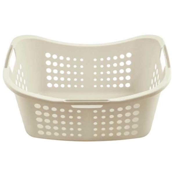 Coș pentru rufe Curver Victor 50 l / Plastic / Cream  photo 1