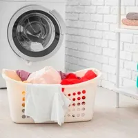 Coș pentru rufe Curver Victor 50 l / Plastic / Cream photo 2