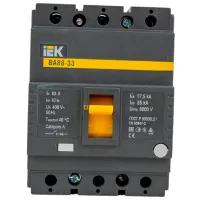 Автоматический выключатель IEK SVA20-3-0063 Силовой / 63 A