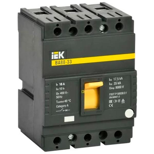 Întrerupător automat IEK SVA20-3-0016 Modulară / 16 A photo 1 Întrerupător automat IEK SVA20-3-0016 Modulară / 16 A photo 1