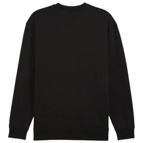 Hanorac pentru bărbați Puma Squad Crew Fl  Drept / Black photo 2 Hanorac pentru bărbați Puma Squad Crew Fl  Drept / Black photo 2