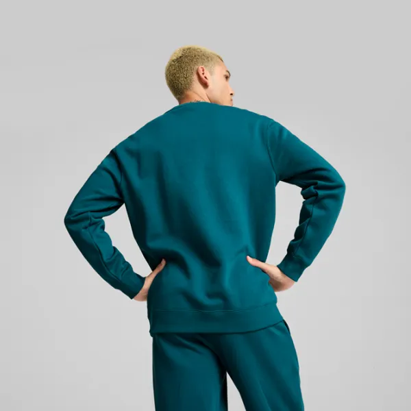 Толстовка для мужчин Puma Squad Crew Fl  Прямой / Cold Green photo 7