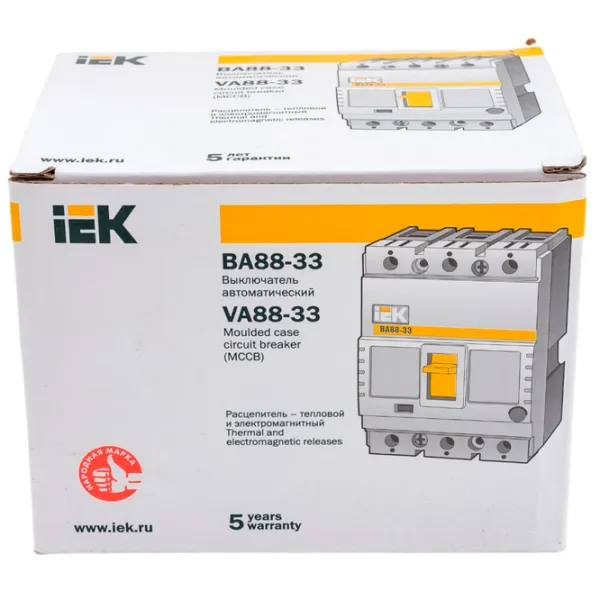 Автоматический выключатель IEK SVA20-3-0100 Модульная / 100 A photo 5 Автоматический выключатель IEK SVA20-3-0100 Модульная / 100 A photo 5