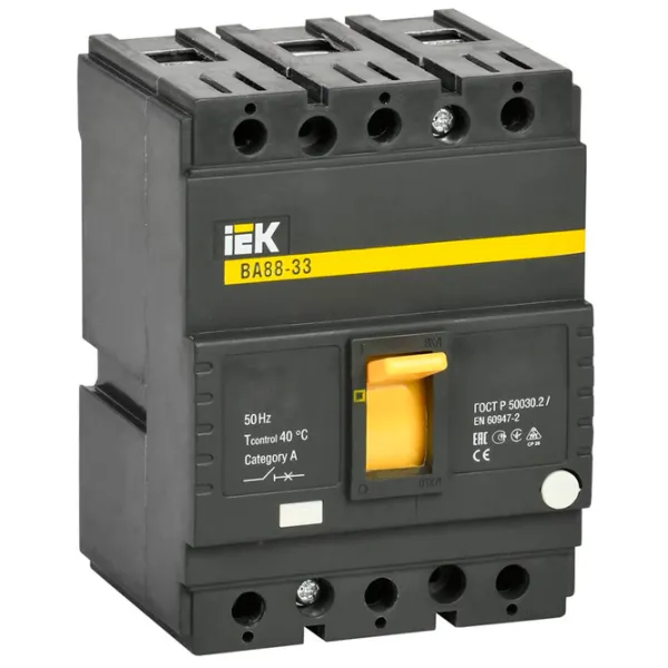 Автоматический выключатель IEK SVA20-3-0125 Силовой / 125 A photo 1