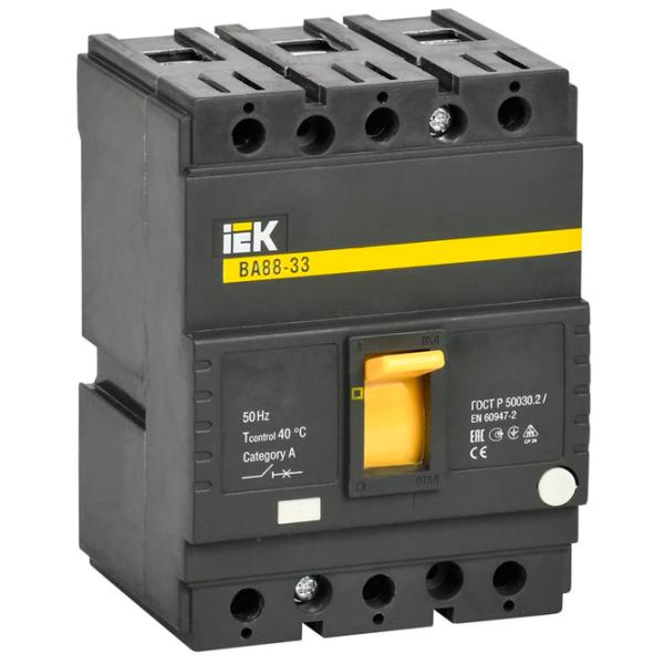Автоматический выключатель IEK SVA20-3-0125 Силовой / 125 A photo 1