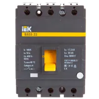 Întrerupător automat IEK SVA20-3-0160 Putere / 160 A