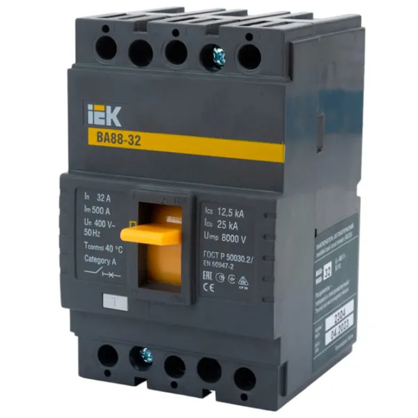 Автоматический выключатель IEK SVA10-3-0032 Силовой / 35 A photo 3
