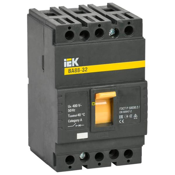 Автоматический выключатель IEK SVA10-3-0040 Силовой / 40 A photo 1