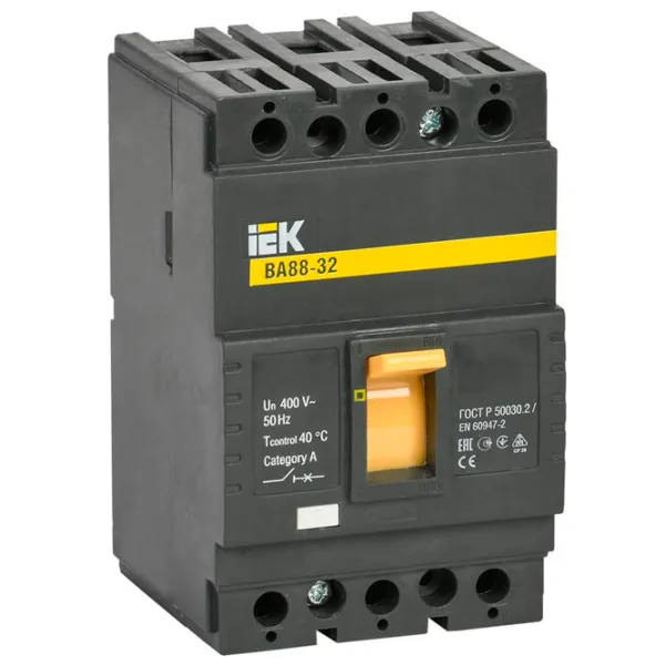 Автоматический выключатель IEK SVA10-3-0016 Силовой / 16 A photo 1