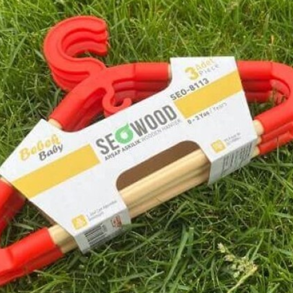Set umerașe Seowood SEO-8113  Lemn / 3 photo 2