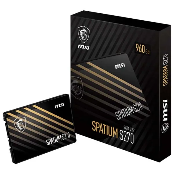 SSD MSI Spatium S270 960 ГБ M.2 NVMe photo 5