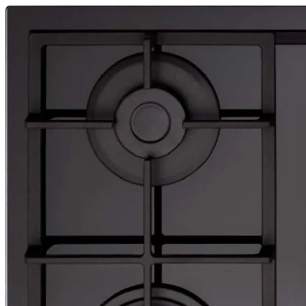 Plită încorporabilă pe gaz Tornado LVT 8025 GL Sticlă călită / Black photo 2 Plită încorporabilă pe gaz Tornado LVT 8025 GL Sticlă călită / Black photo 2