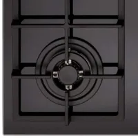 Plită încorporabilă pe gaz Tornado LVT 8025 GL Sticlă călită / Black photo 3