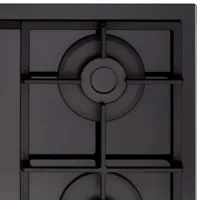 Plită încorporabilă pe gaz Tornado LVT 8025 GL Sticlă călită / Black photo 5