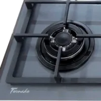 Plită încorporabilă pe gaz Tornado LVT 8025 GL Sticlă călită / Gray photo 3