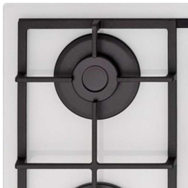 Plită încorporabilă pe gaz Tornado LVT 8025 GL Sticlă călită / White photo 2 Plită încorporabilă pe gaz Tornado LVT 8025 GL Sticlă călită / White photo 2