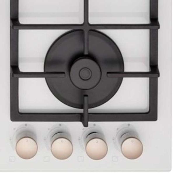 Plită încorporabilă pe gaz Tornado LVT 8025 GL Sticlă călită / White photo 3 Plită încorporabilă pe gaz Tornado LVT 8025 GL Sticlă călită / White photo 3