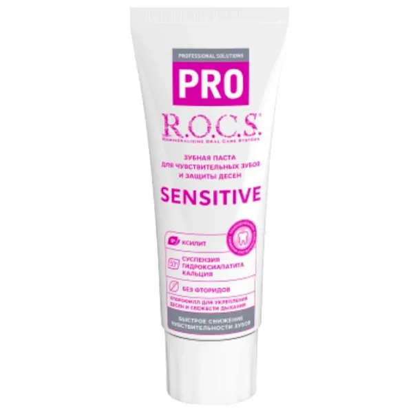 Зубная паста R.O.C.S. PRO Sensitive 74 г photo 1