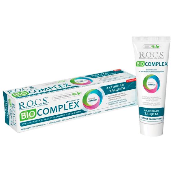 Pastă de dinţi R.O.C.S. Biocomplex 94 g photo 1
