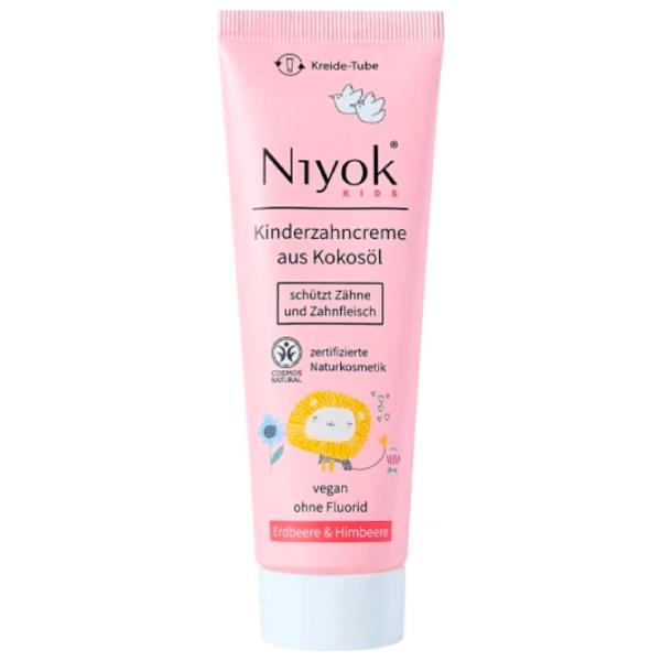 Зубная паста Niyok Kids Strawberry & Raspberry 75 г photo 1